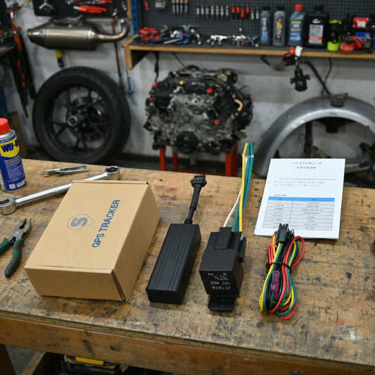 GPS complet pour voiture et moto - suivre en direct et Coupé Moteur à Distance